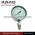 Industrial Diaphragm seal pressure gauge